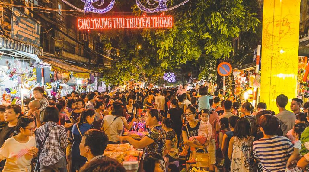 Hanoi weekend night market