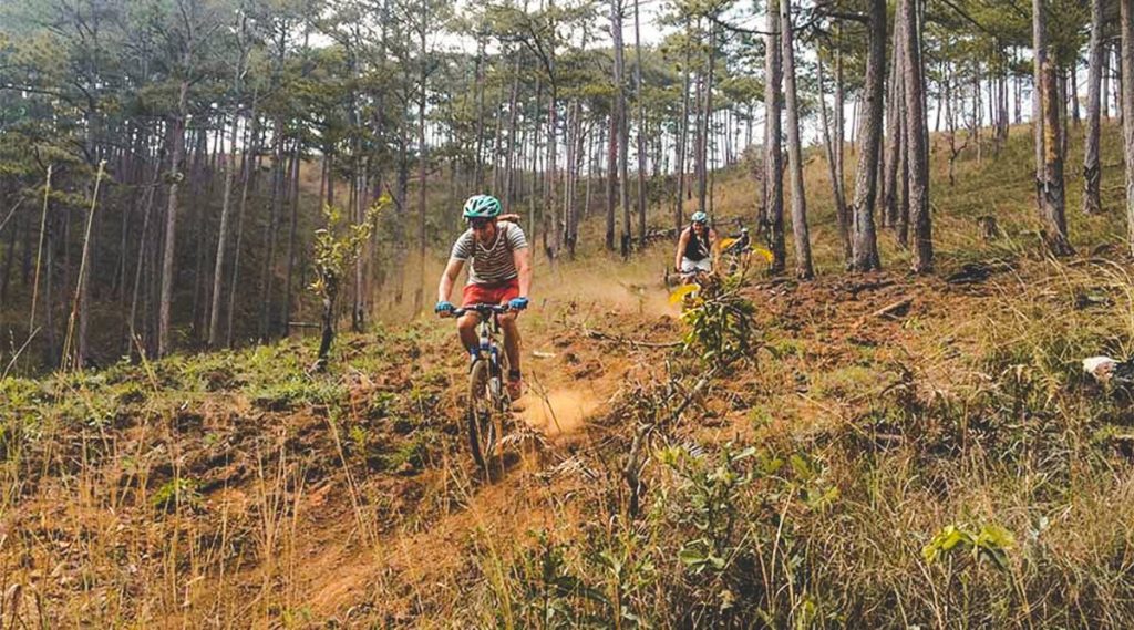 mountain biking Dalat