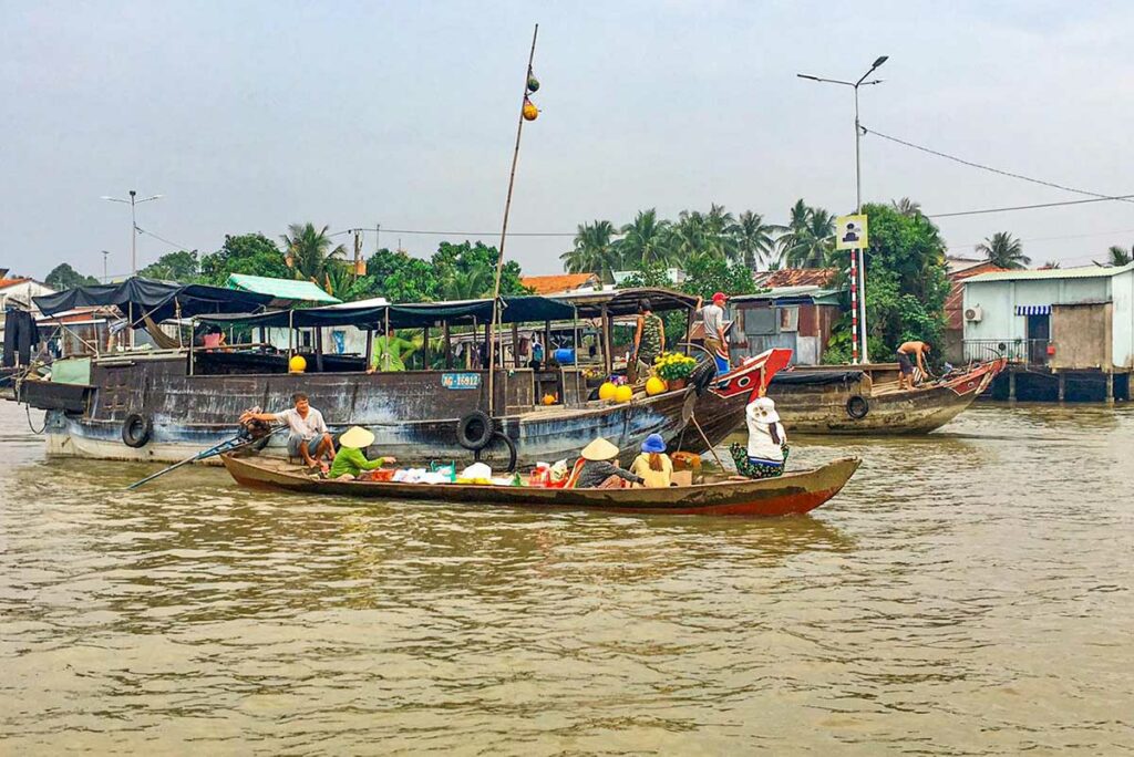 Cai Be Floating Market