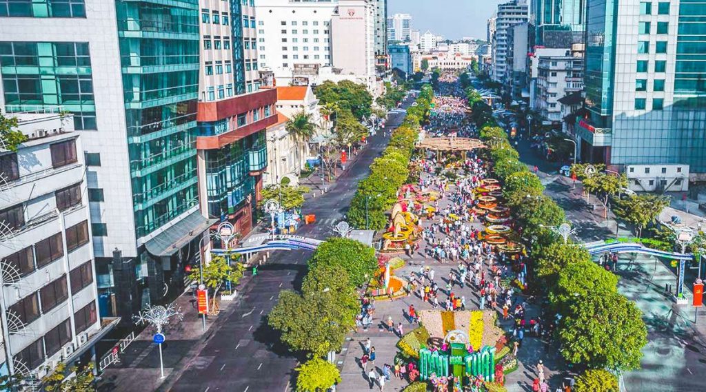 Nguyen Hue Walking Street