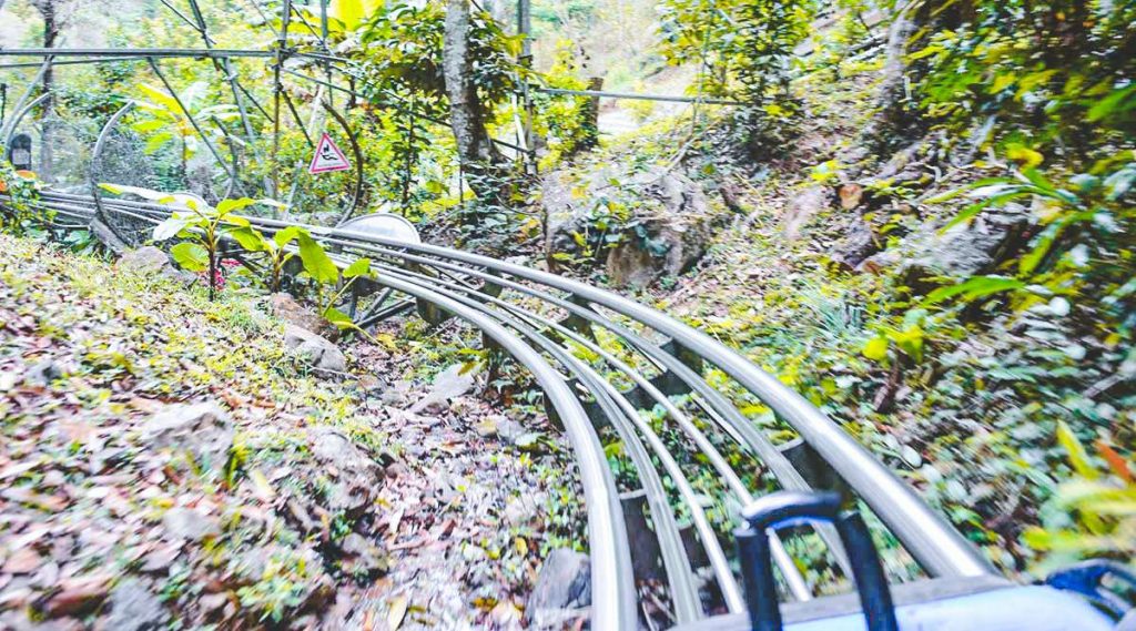 roller coaster Datanla waterfall in Dalat