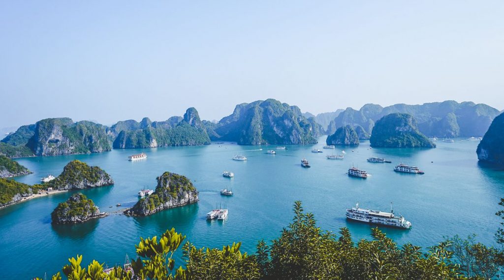 Ti Top island Halong Bay viewpoint