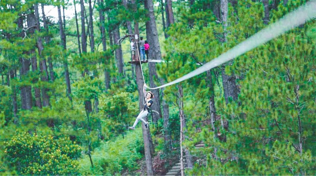 zip line Dalat