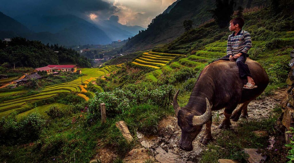 Cat Cat village at Sapa