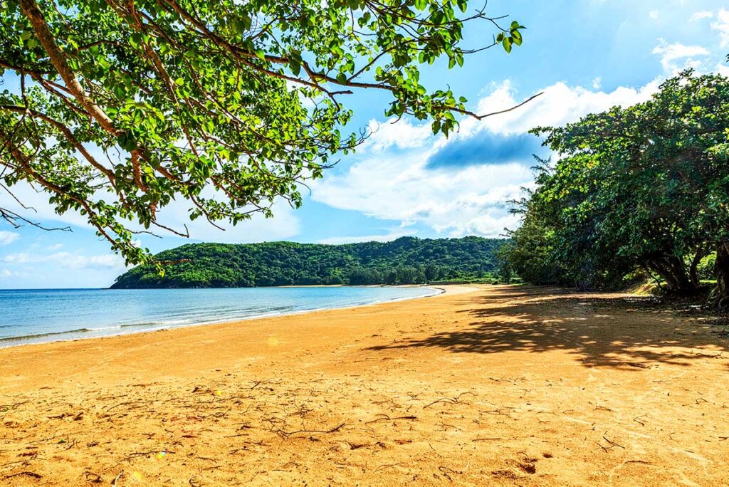 Dam Trau Beach on Con Dao