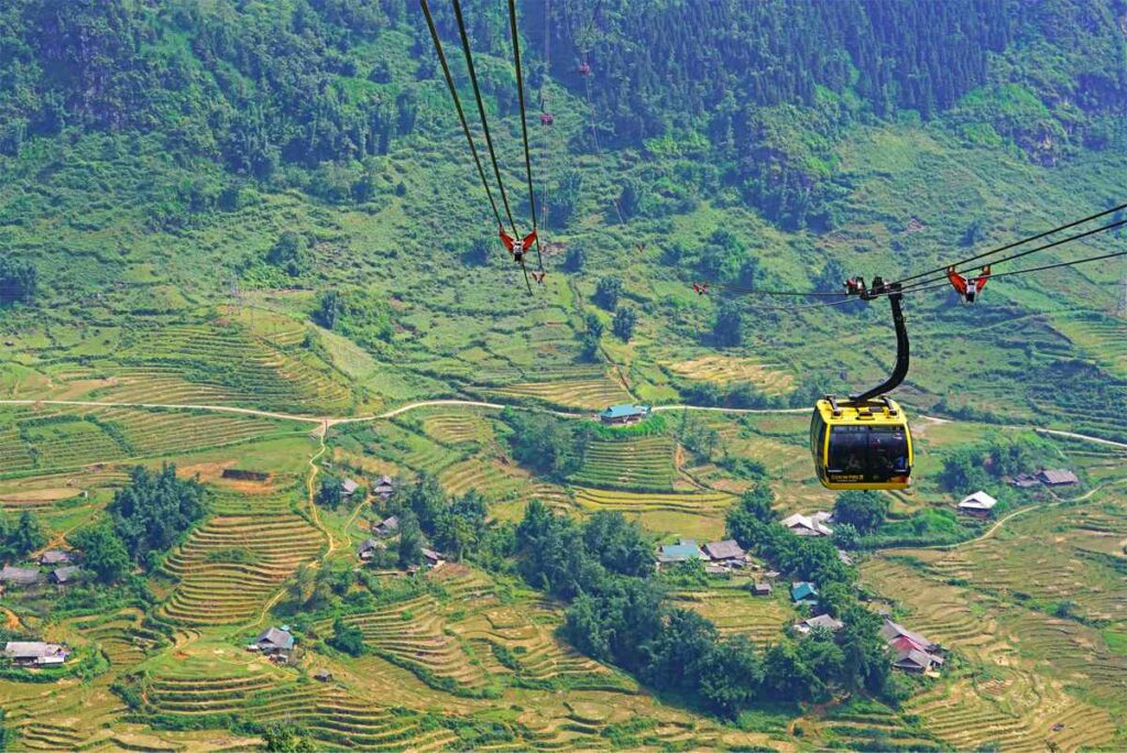 Fansipan cable car