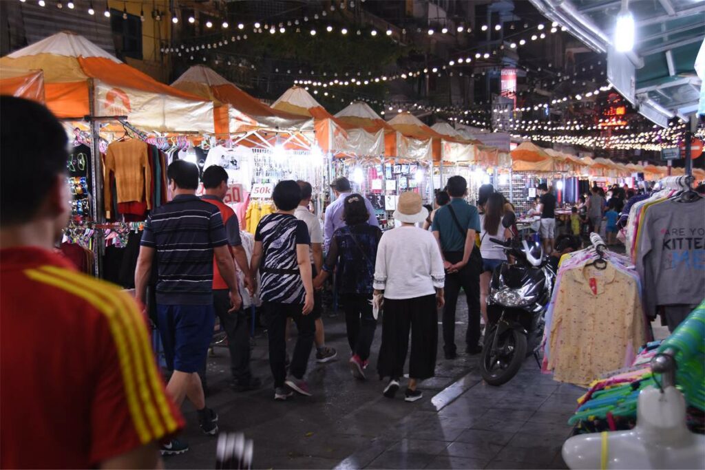 Weekend Night Market in Hanoi