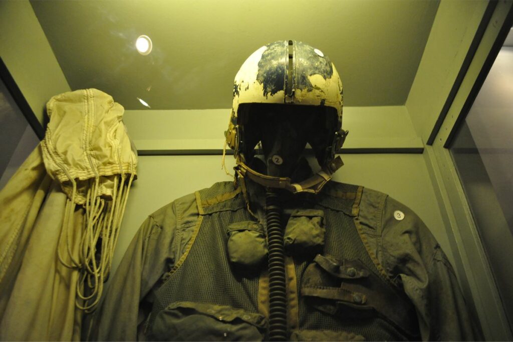 John McCain's pilot's suit in Hanoi