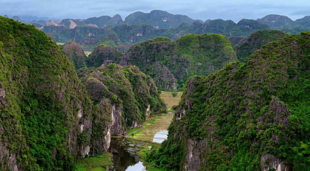 Mua Cave viewpoint in Ninh Binh