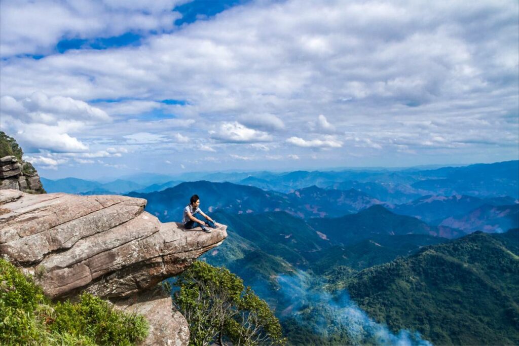 Amazing view from Pha Luong Peak in Son La, one of the most amazing mountains to climb in Vietnam