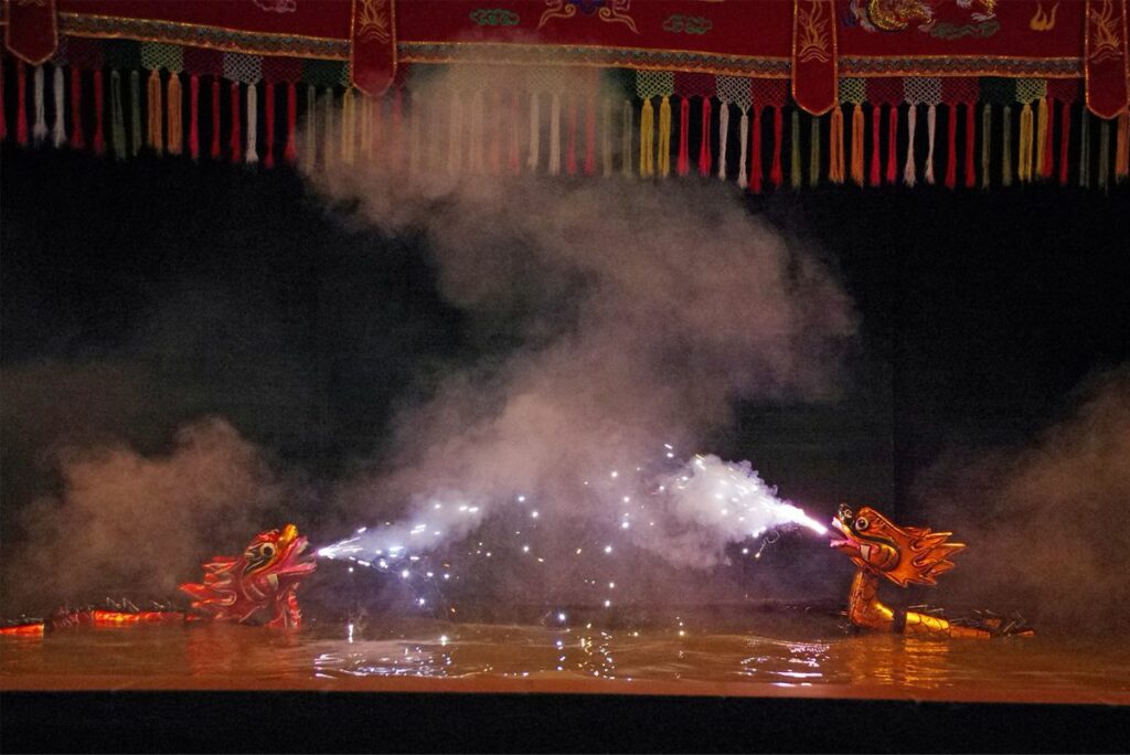 Water Puppet show in Hanoi