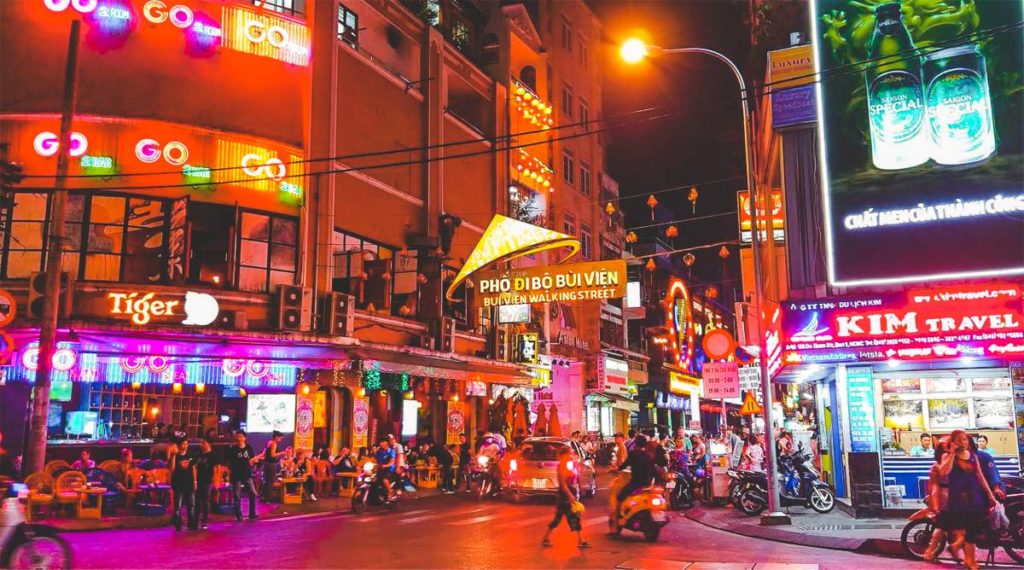 Bui Vien walking street