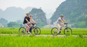 Cycling in Ninh Binh