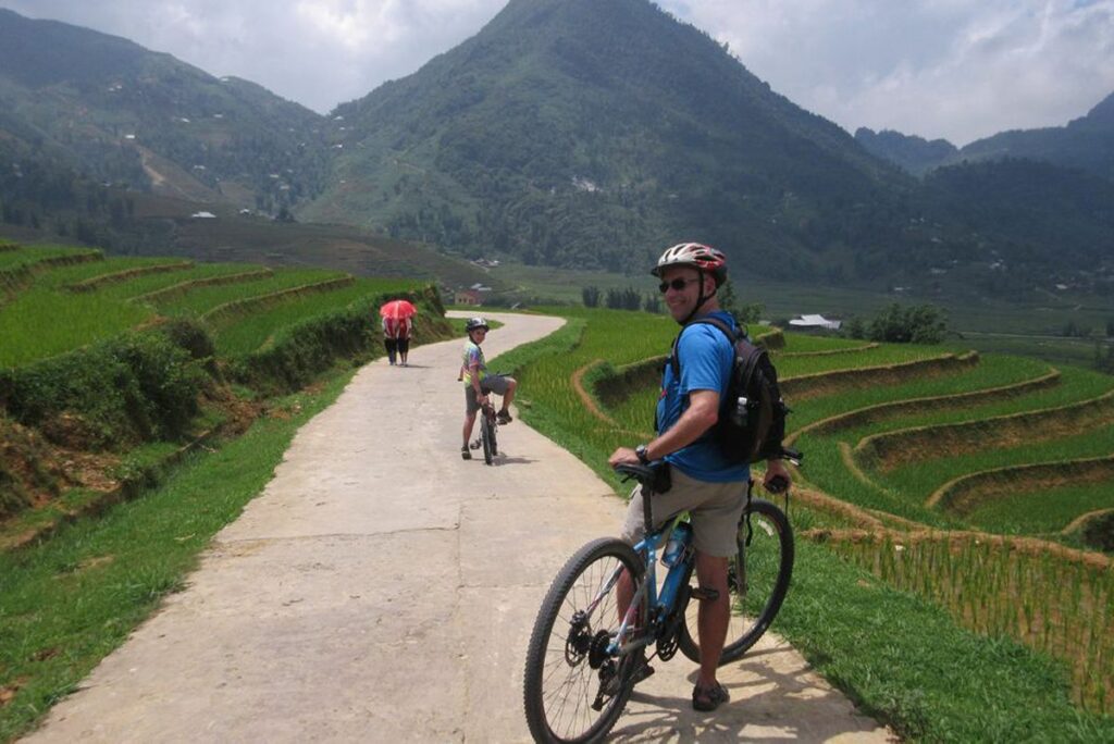 ciking and cycling in Sapa