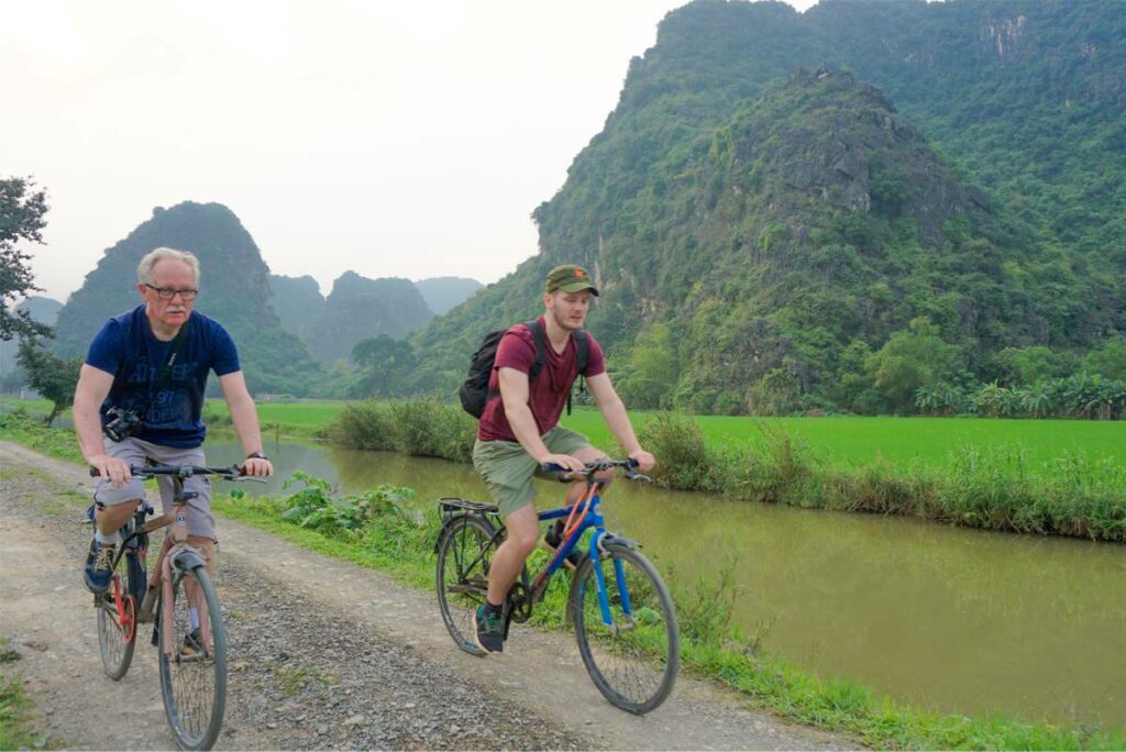 cycling in Ninh Binh