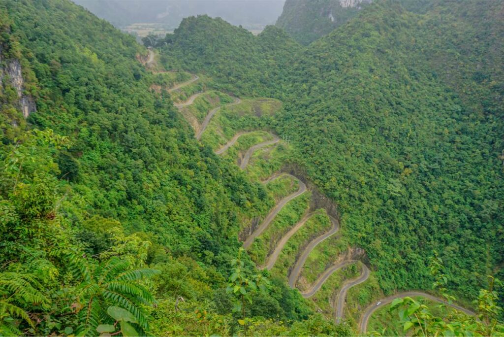 Cao Bang loop Me Pja pass