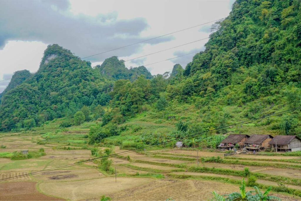 village in Tuyet Tinh Coc