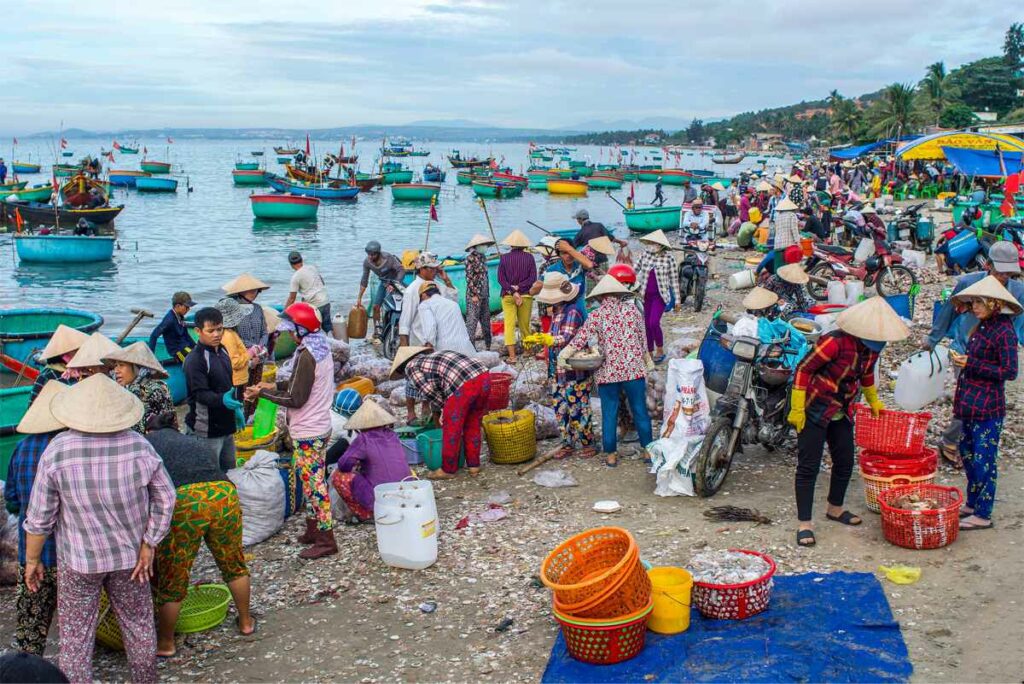 Mui Ne fish market