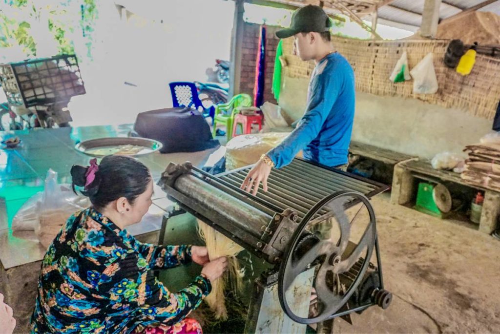 Can Tho rice paper workshop