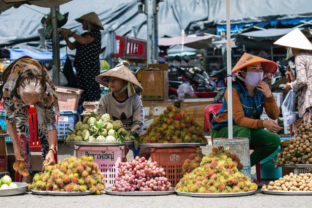 Ha Tien market