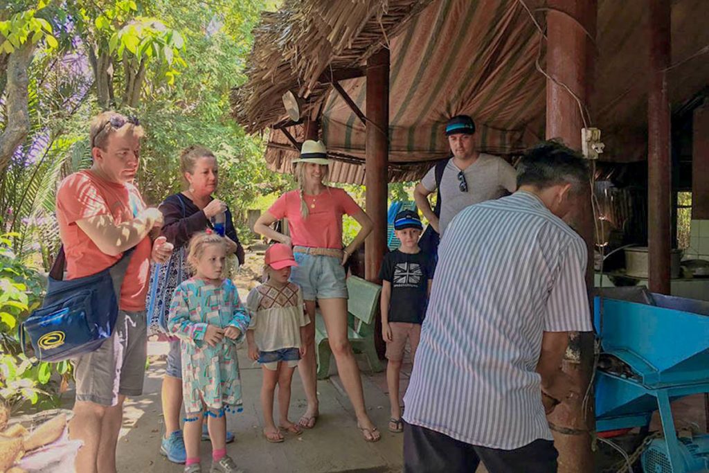 Mekong Delta Vietnam with kids