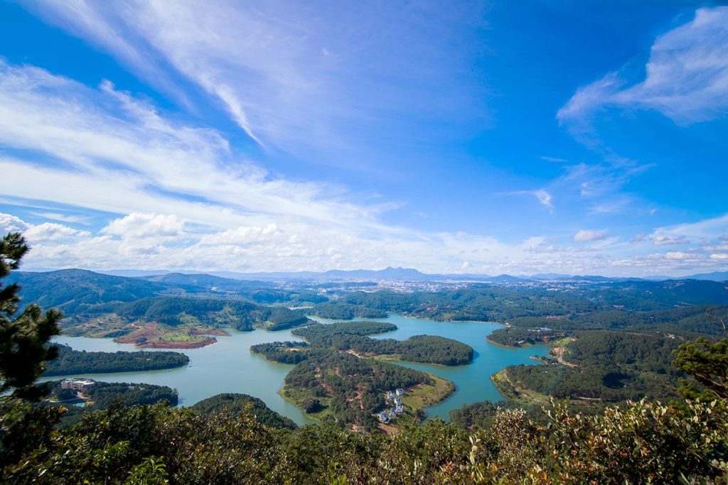 Pinhatt viewpoint in Dalat