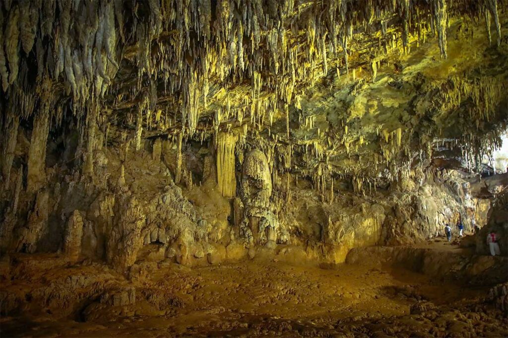 Inside Pu Sam Cap Cave