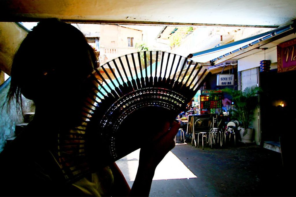 Vietnam hand fan