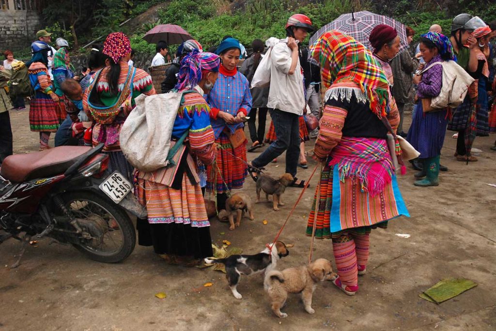 Bac Ha market