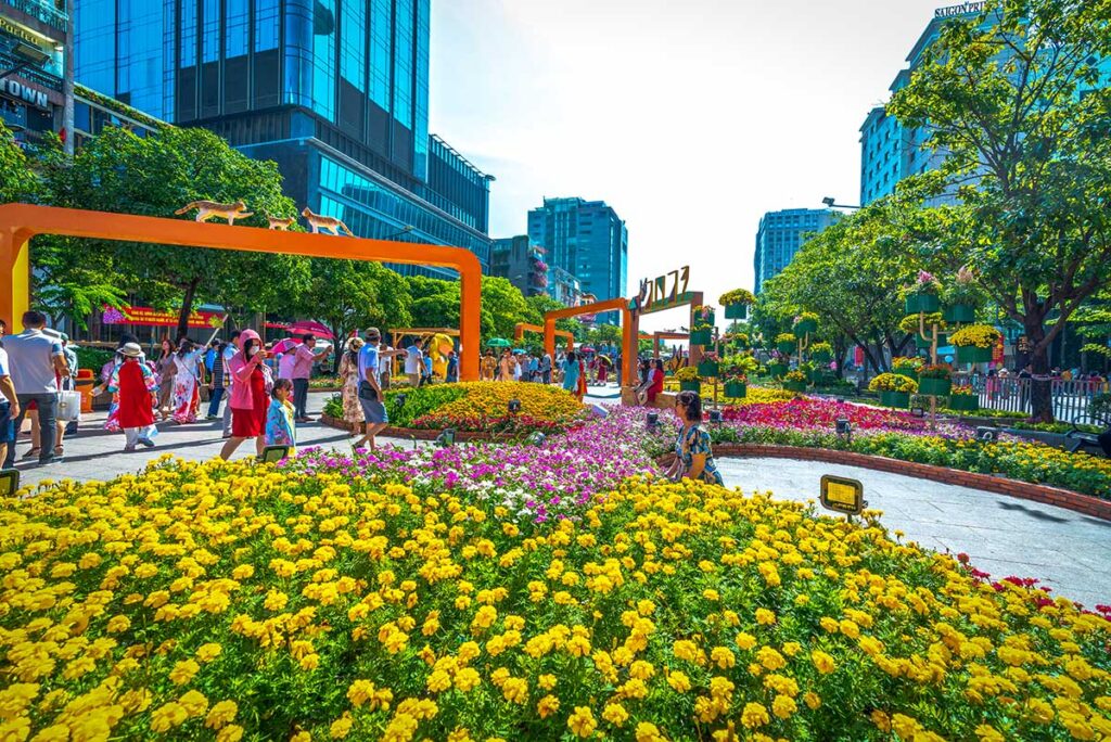  Nguyen Hue Flower Festival in Ho Chi Minh City during Tet New Year