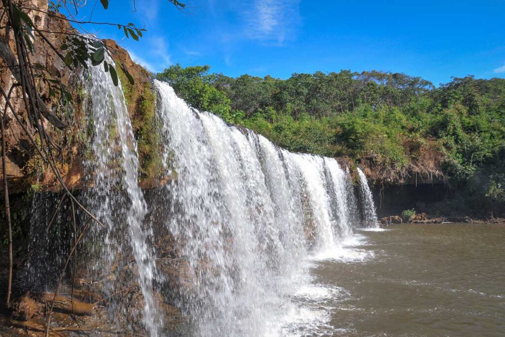 Dak Mai Waterfall within Bu Gia Map National Park