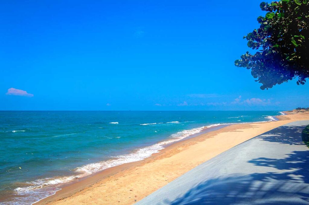 View of Ho Tram Beach in Vung Tau