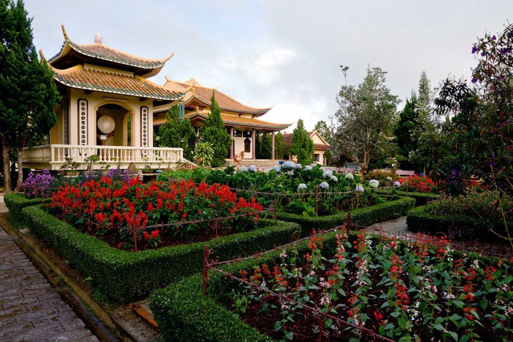 Truc Lam Pagoda in Dalat