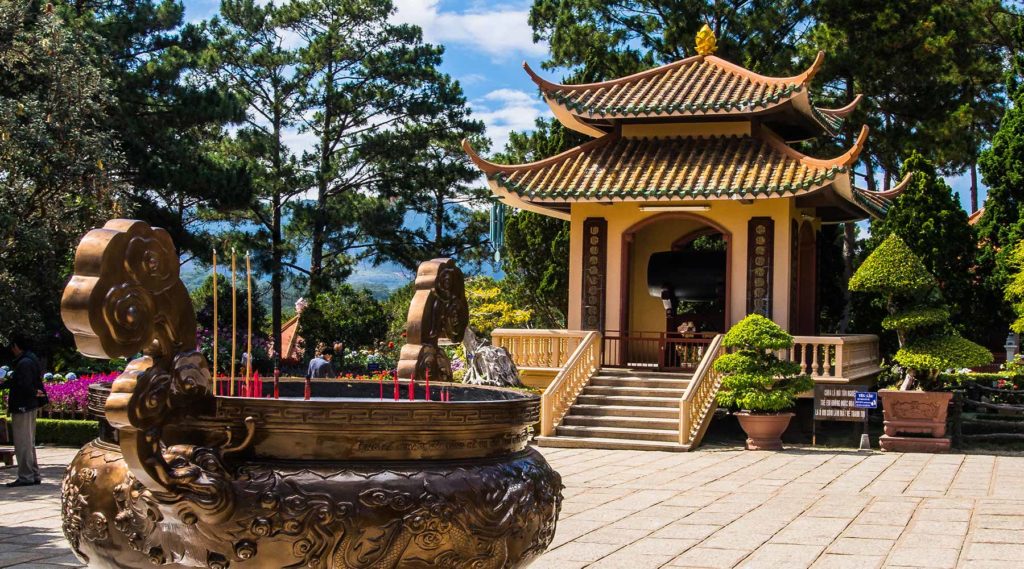 Truc Lam Zen Monastery in Dalat