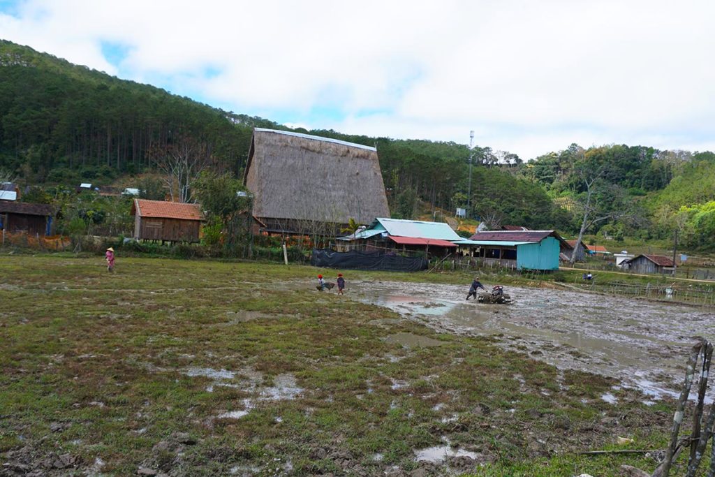 Kon Bring Ba Na village in Mang Den