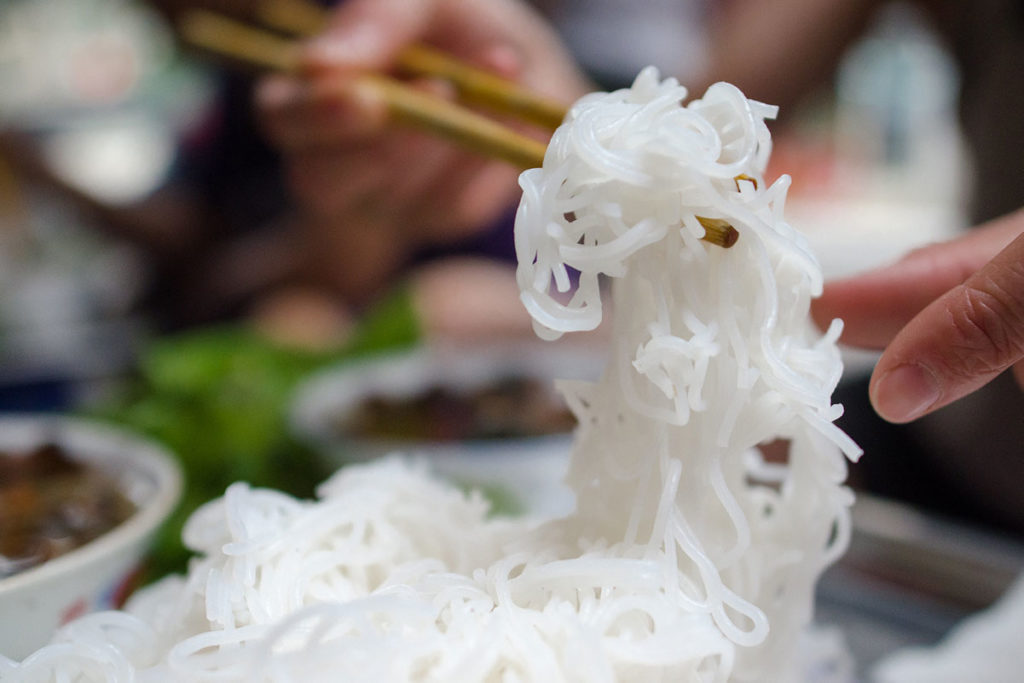 Bun Cha vermicelli noodles