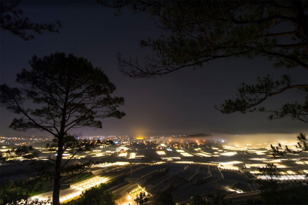 Camping in Dalat at Hon Bo Hill