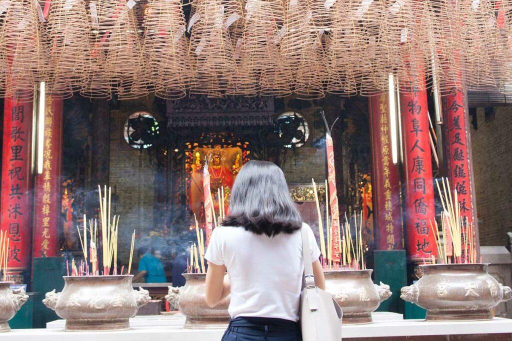 Buddhist temple in Vietnam