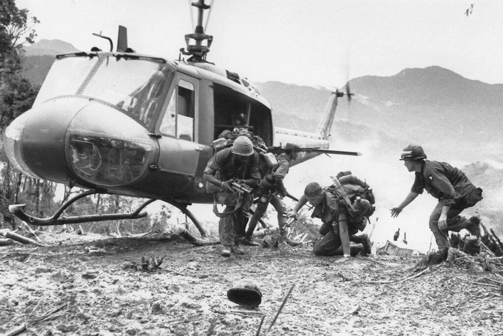 Vietnam War 1969 - Hamburger Hill US Wounded