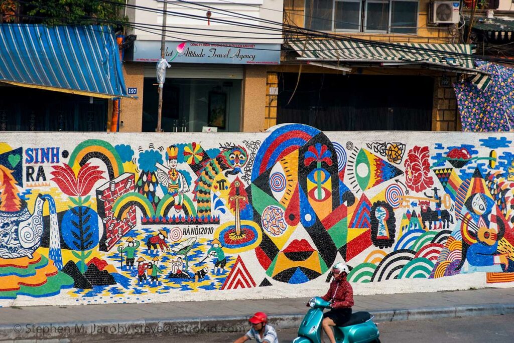 Hanoi Ceramic Mosaic Mural