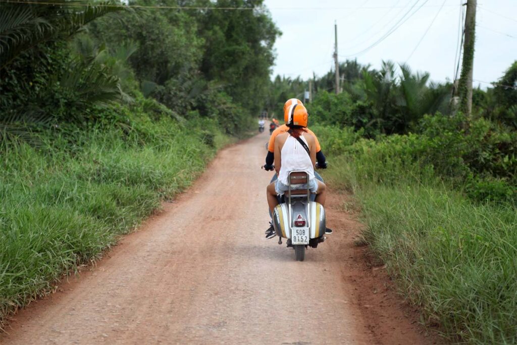 countryside motorbike tour in Ho Chi Minh City