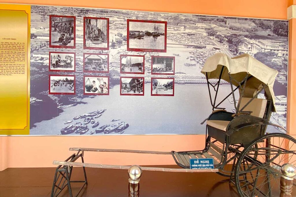 exhibition of Ho Chi Minh museum in Ho Chi Minh City