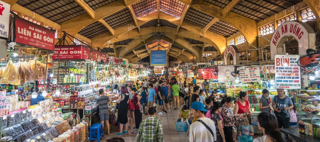 market in Ho Chi Minh City