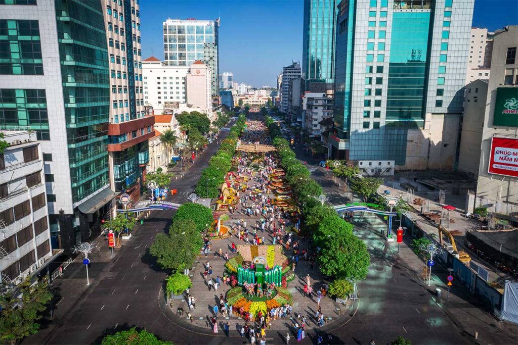 Nguyen Hue Walking Street