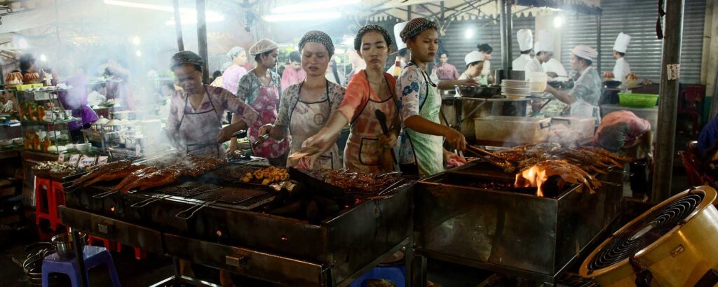 Street food in Ho Chi Minh City