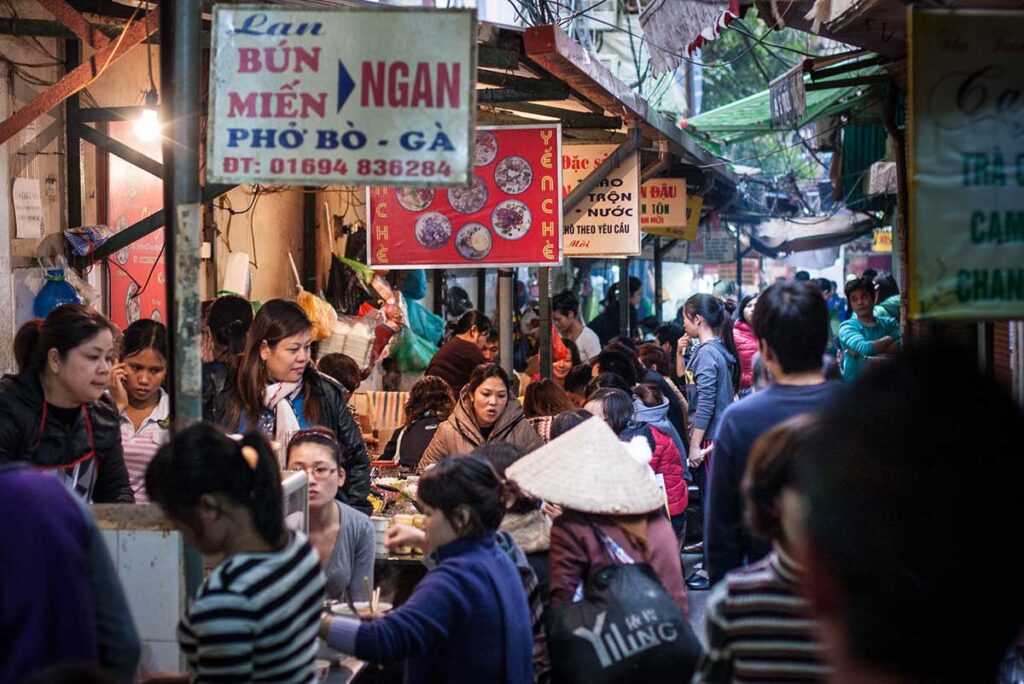 street food in Vietnam