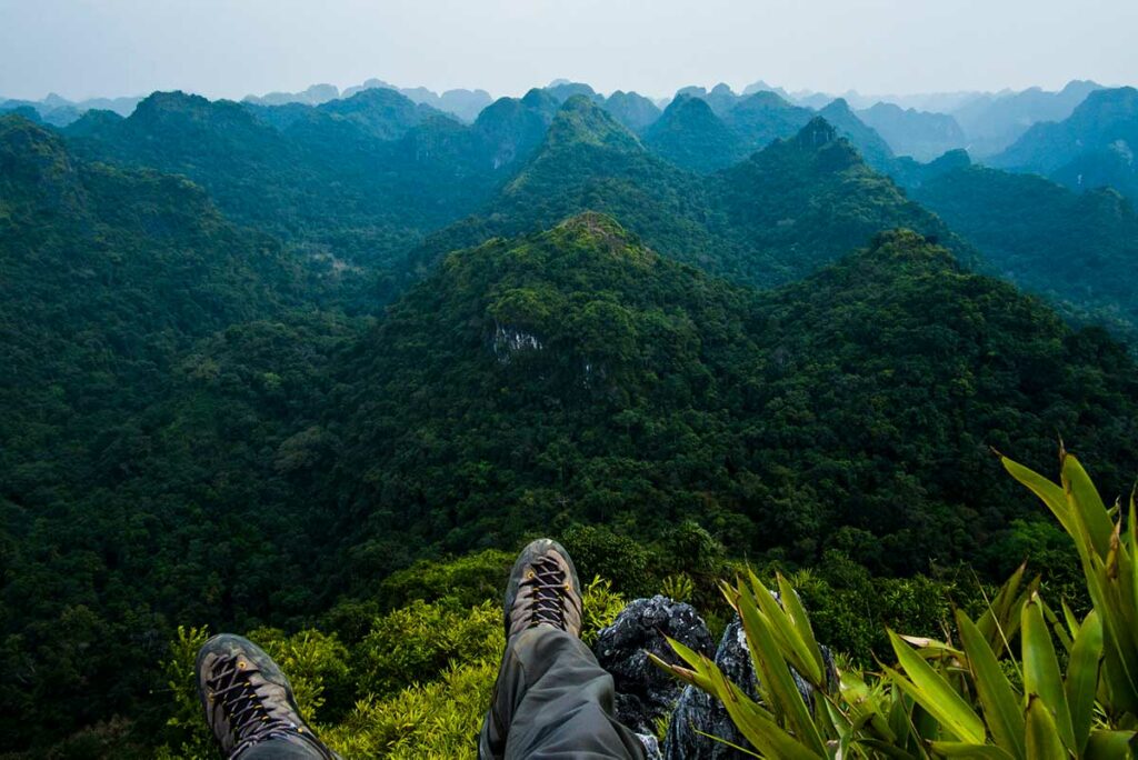 trekking in Cat Ba National Park