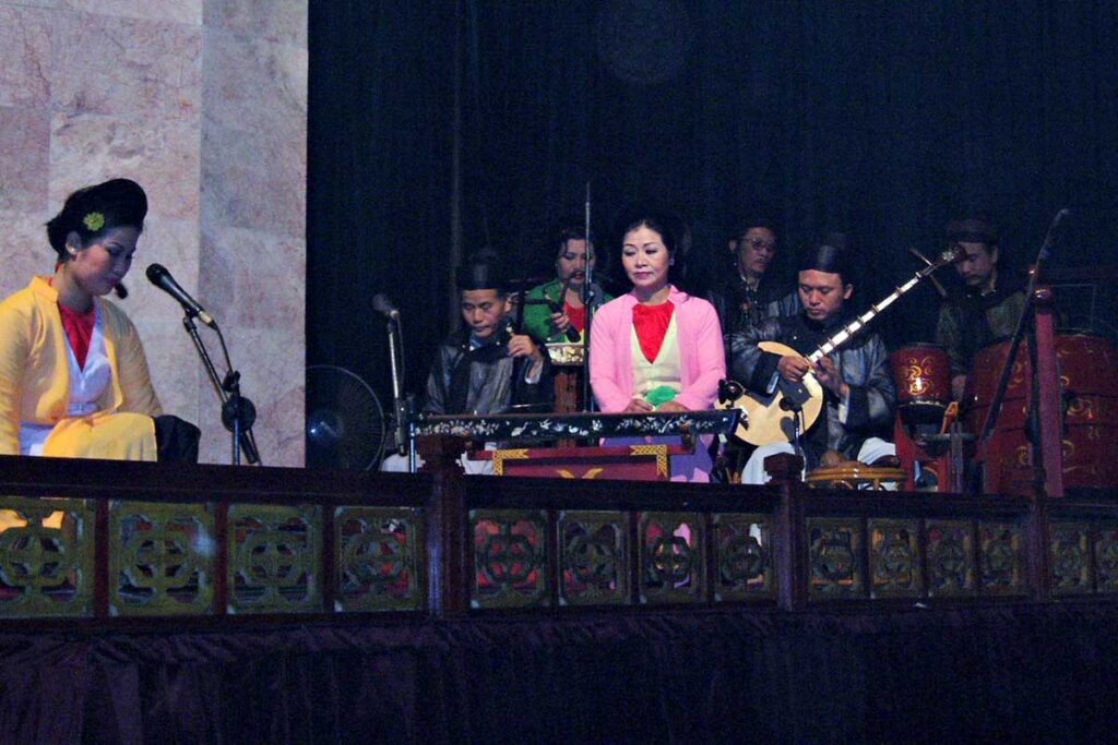 Water puppet show in Vietnam 