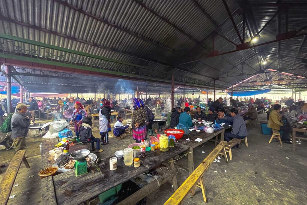 food court at the Sin Cheng Market