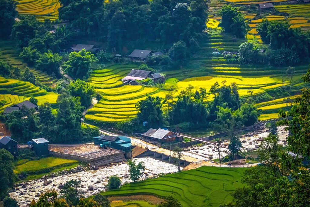 Y Linh Ho Village near Sapa